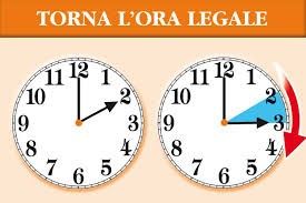 Torna l'ora legale, lancette avanti di sessanta minuti