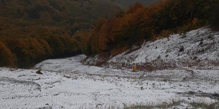 In Sila arriva la prima neve ad alta quota – FOTO E VIDEO