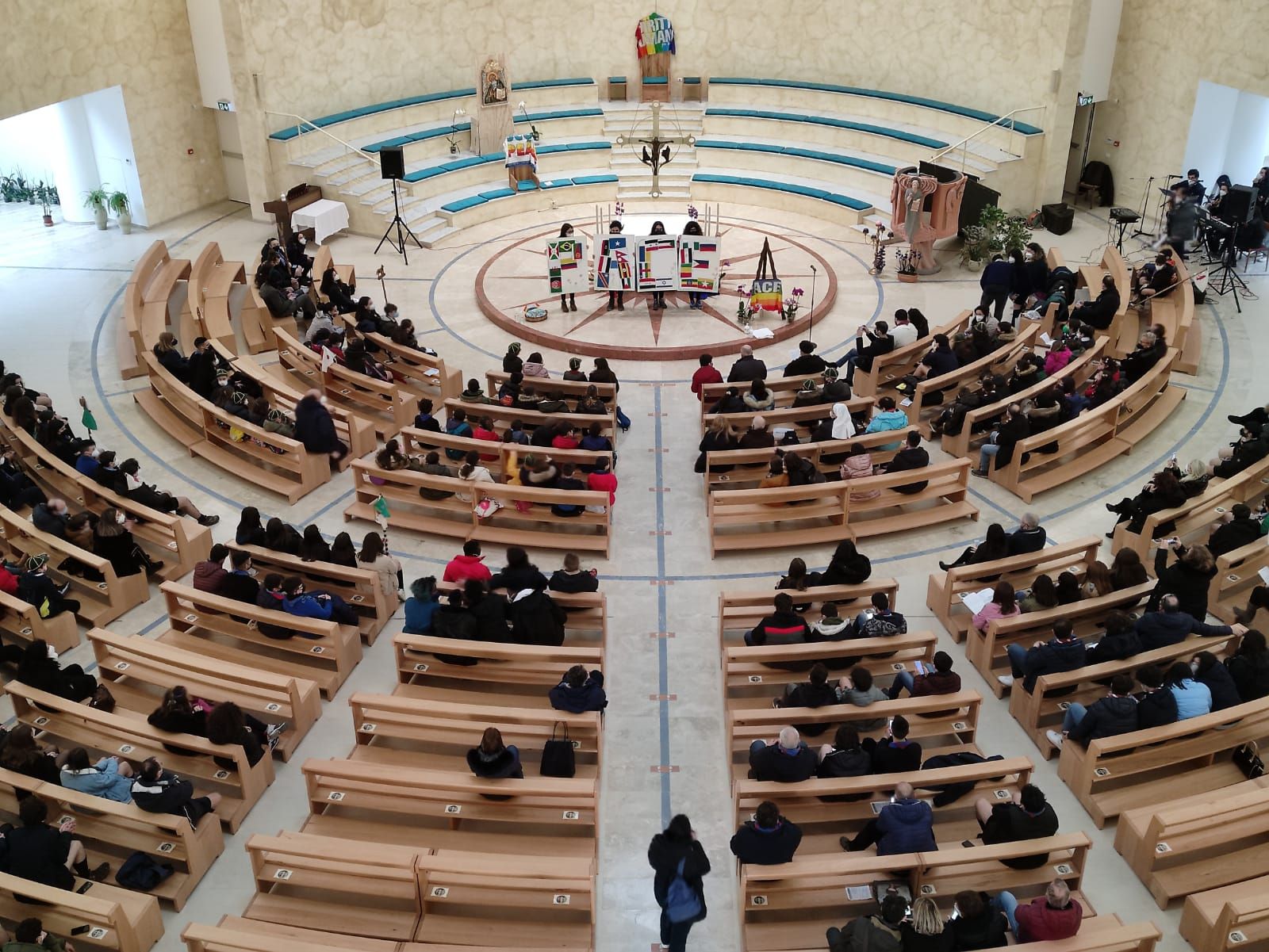 Gli scout del Lametino in preghiera per la pace