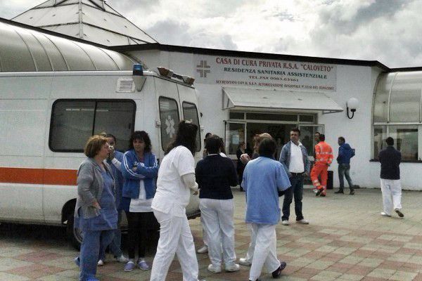 Ingorgo sanitario a Caloveto