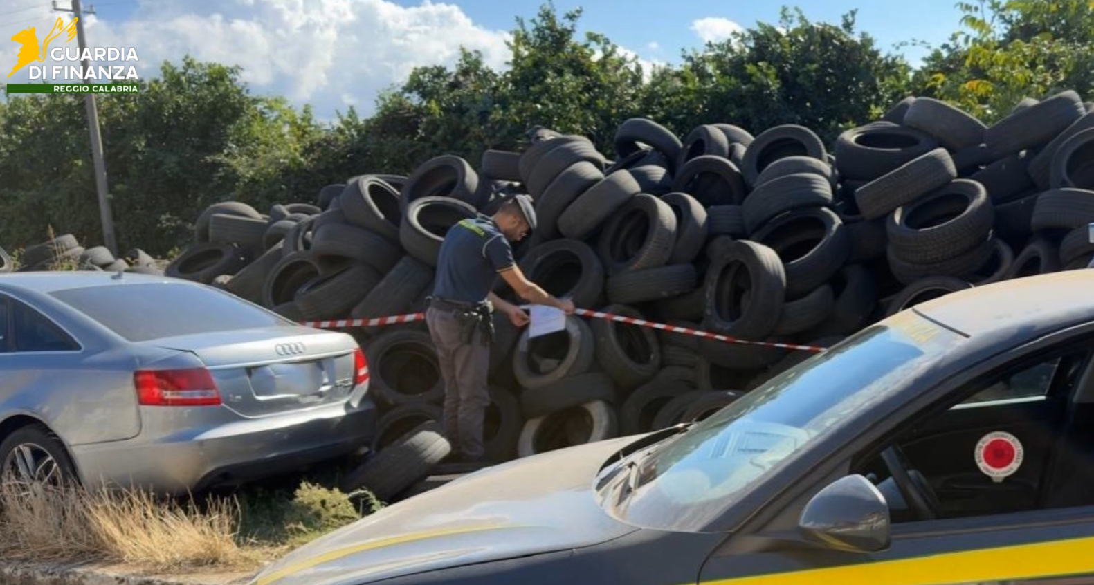 Taurianova, sequestrata discarica abusiva di 500 mq – VIDEO