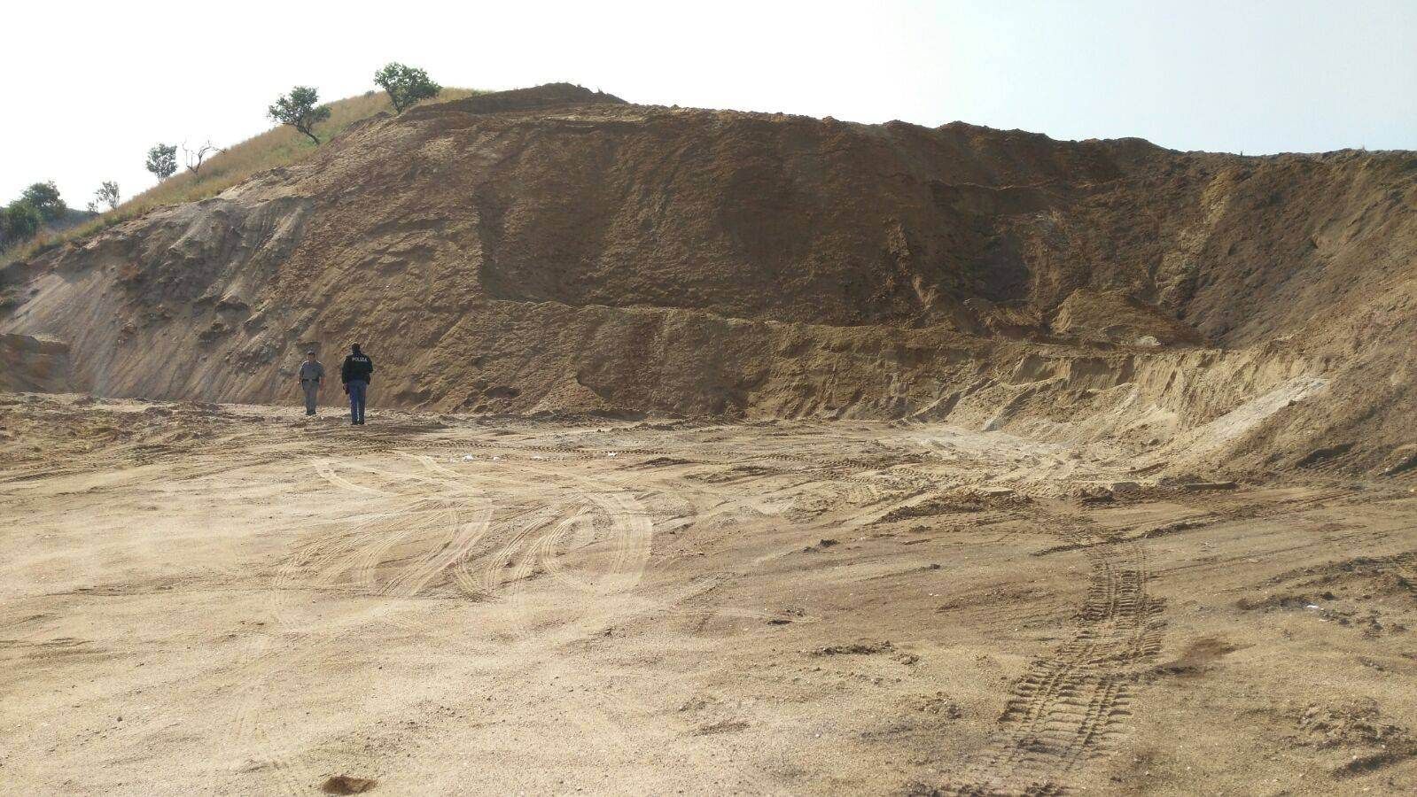 Cava abusiva sequestrata a Villa San Giovanni