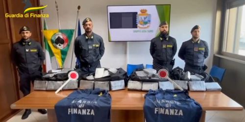 gdf RC sequestro cocaina Gioia T - 110KG -