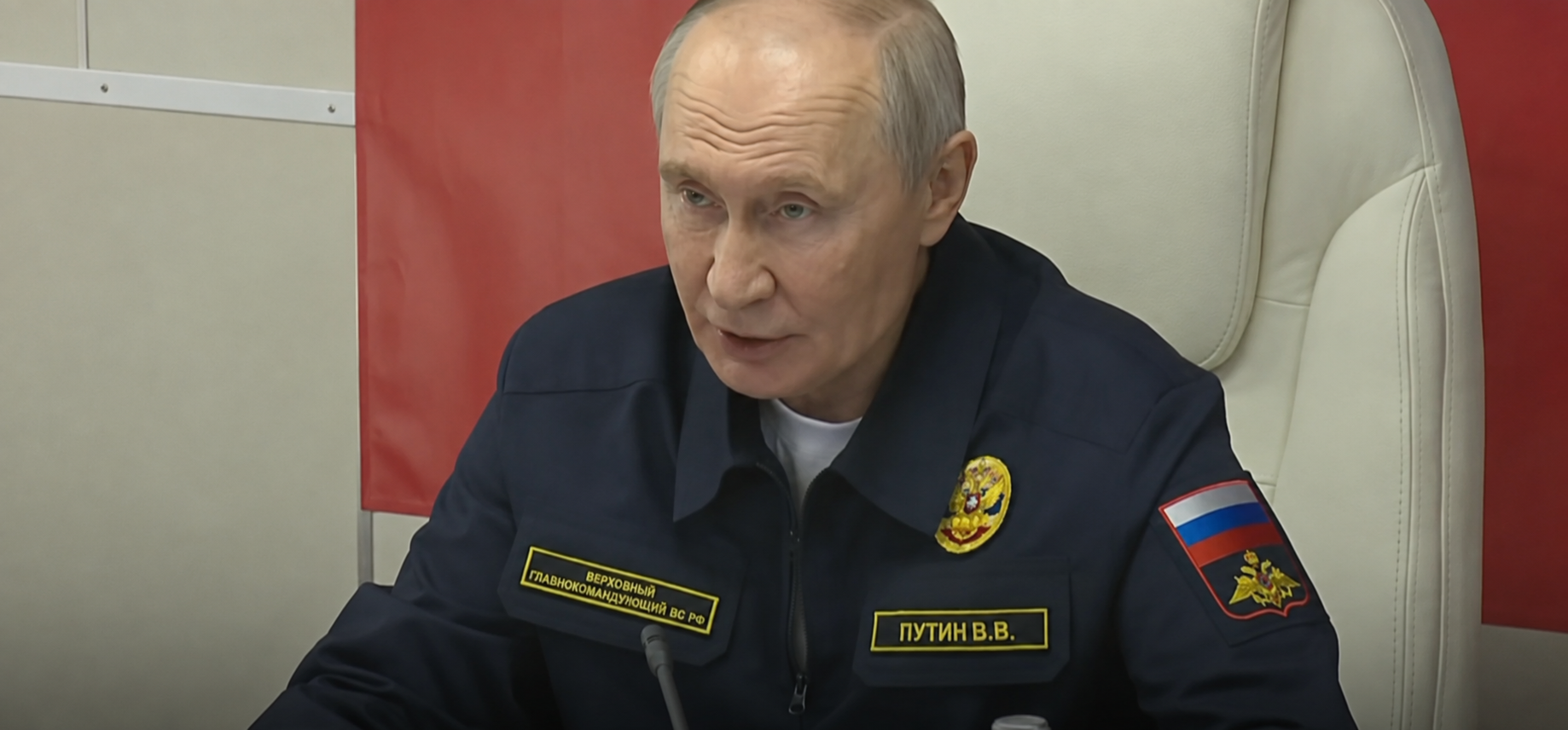 Putin minaccia l’Europa: «Se toccate le nostre navi, reagiremo»