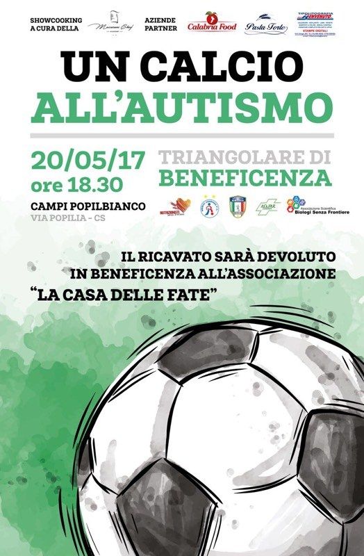 Cosenza, un triangolare per combattere l'autismo