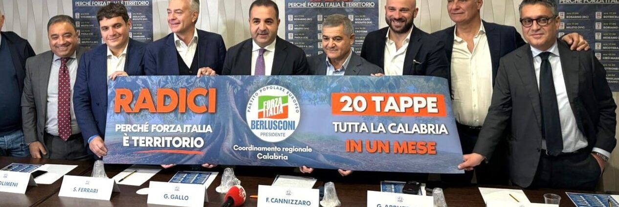 “Radici”, il format di Forza Italia Calabria diventa modello nazionale