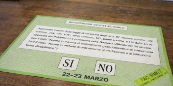 Referendum, all’estero è in vantaggio il Sì