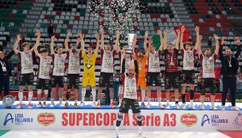 Domotek Reggio Calabria, è storia: conquistata anche la Supercoppa A3