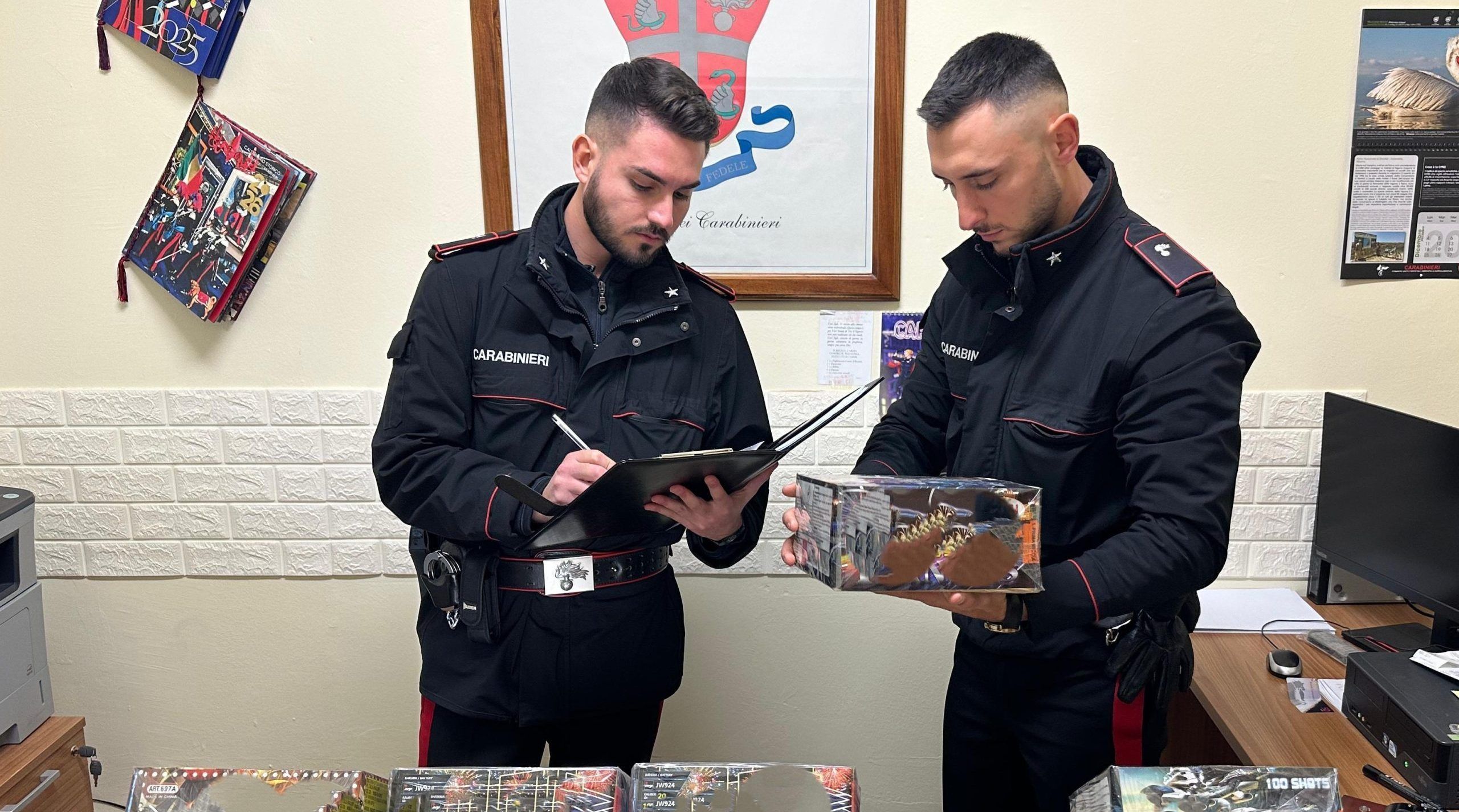 I carabinieri sequestrano 40 chili di materiale esplodente in un’abitazione a Davoli