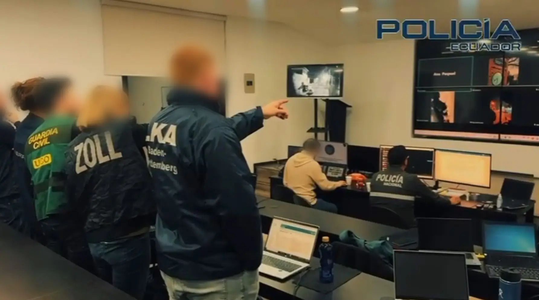 Narcotraffico dall’Ecuador all’Europa: 36 arresti e 73 tonnellate di droga sequestrate – FOTO