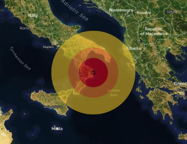 Crotone, terremoto di magnitudo 3.2 spaventa la costa