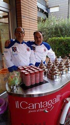 I gelatieri del Cantagalli al festival della granita di Acireale