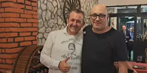 delmastro con Mauro Caroccia