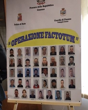 Operazione "Factotum", i nomi degli arrestati