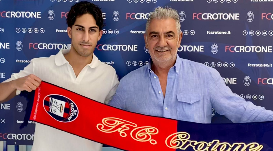 Serie C, il Crotone ufficializza l’acquisto di Kevin Bruno