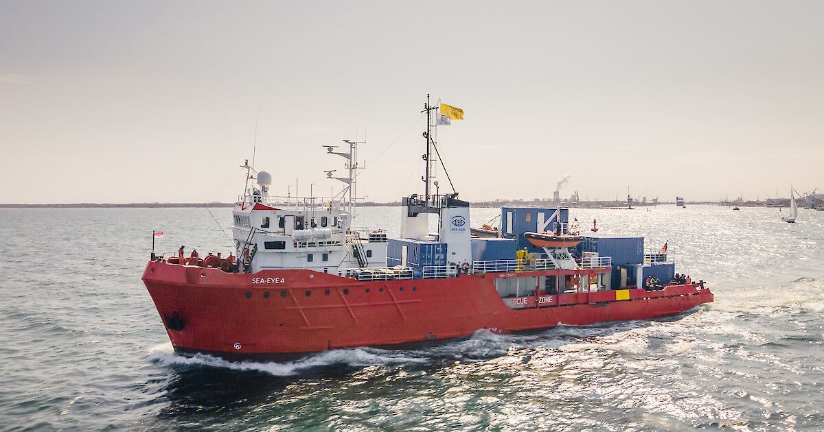 Nave Sea-Eye 4, il tribunale di Reggio Calabria annulla il fermo