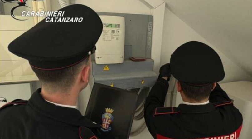 Coppia arrestata nel Catanzarese per furto di energia elettrica