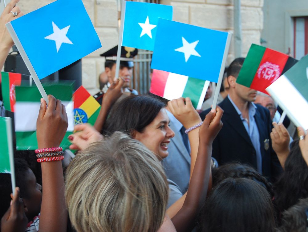 Riace abbraccia la Boldrini