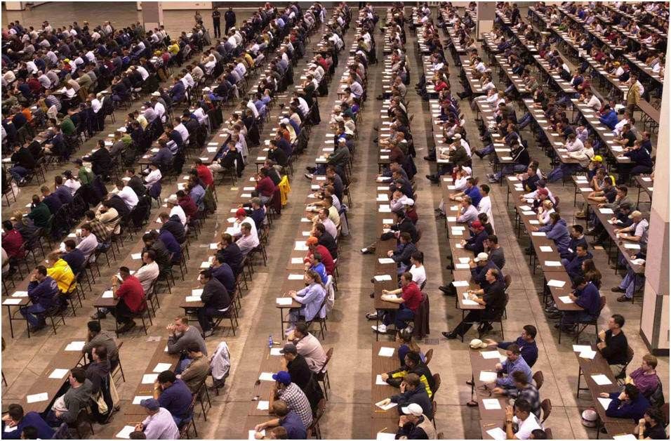 Catanzaro, aule schermate per gli aspiranti avvocati
