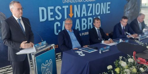 Il presidente degli industriali: «La Calabria non ha bisogno assistenzialismo» - VIDEO