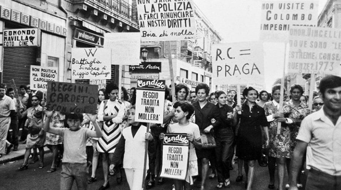 I "Moti di Reggio Calabria", a cinquant'anni dalla rivolta la ferita è ancora aperta