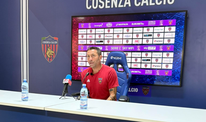 Cosenza calcio, Buscè su Lupo: «Sono cose che possono succedere, si volta pagina»
