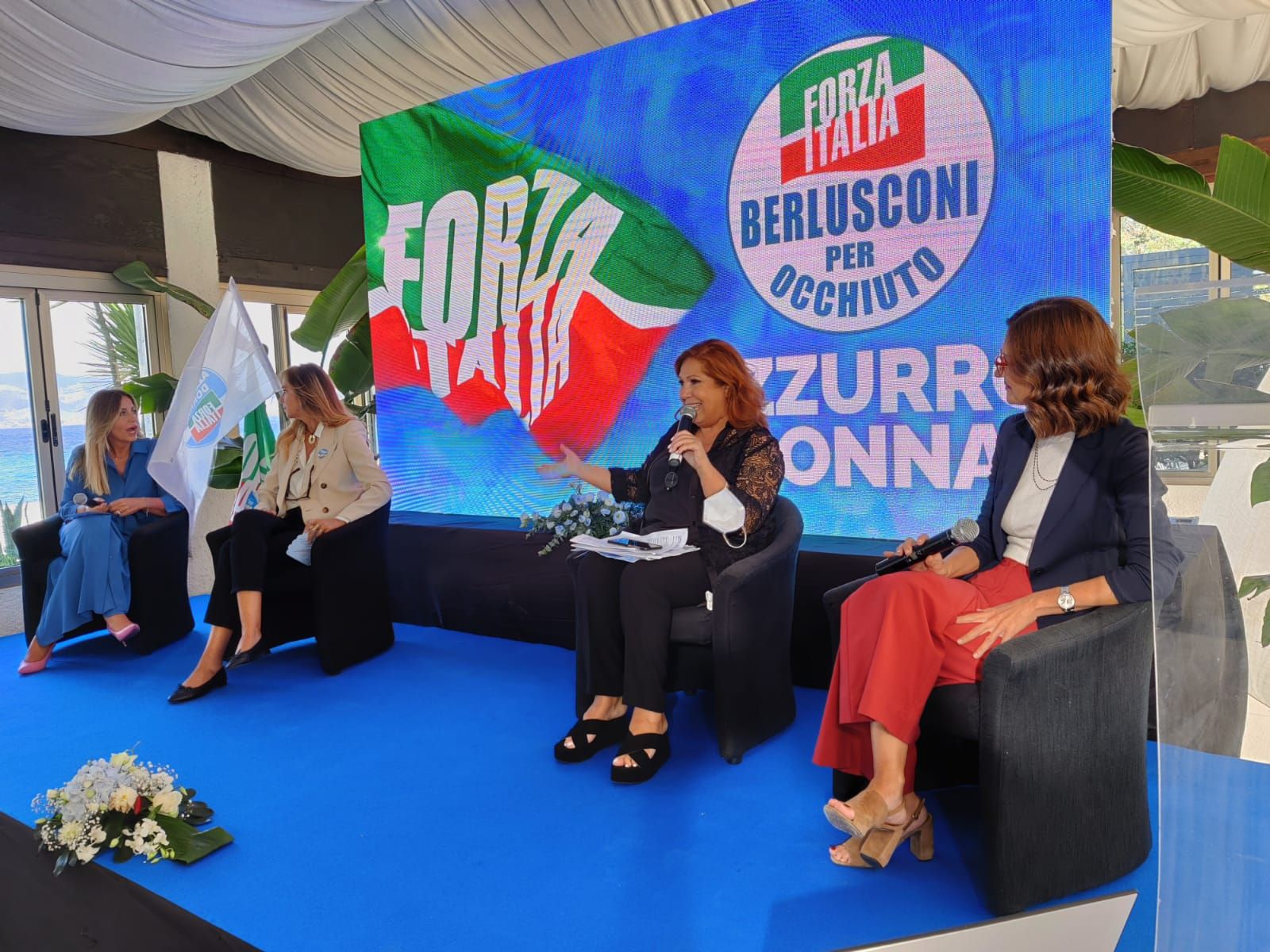 “Azzurro Italia”, convention nazionale in riva allo Stretto. «Occhiuto farà il bene della Calabria» – VIDEO E FOTO