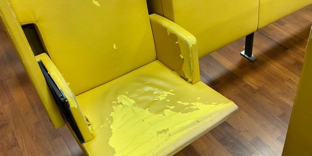 Csa-Cisal: «Le sale conferenze della Cittadella abbandonate al degrado» – FOTO