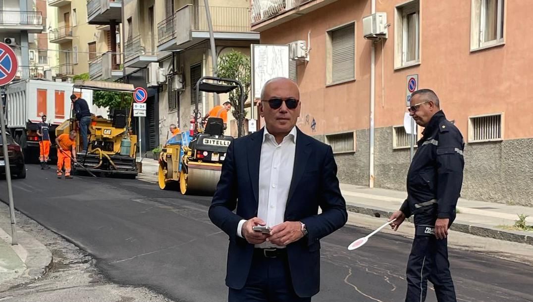 Caruso: «Disagi inevitabili, ora lo smantellamento della rotatoria su viale della Repubblica»