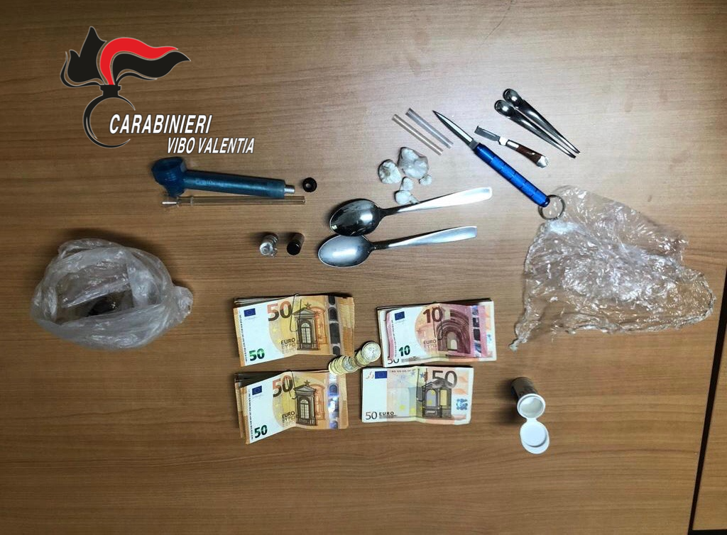 Cocaina in auto, un arresto nel Vibonese