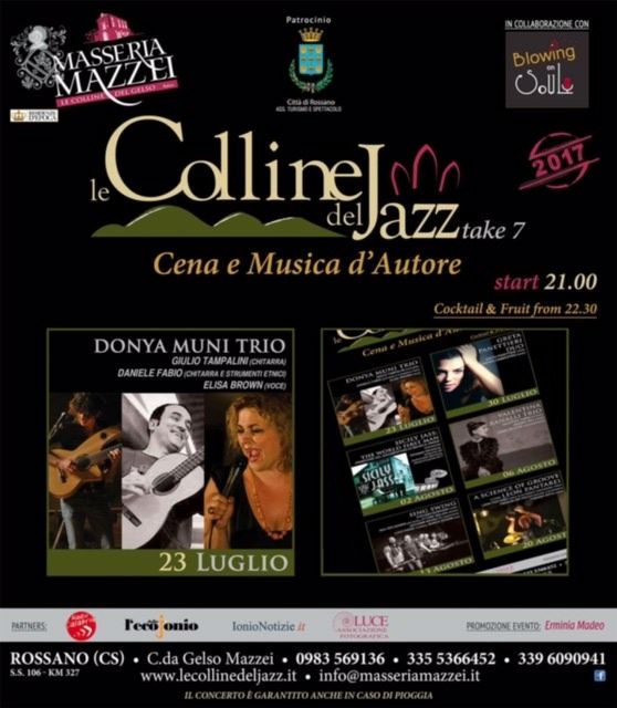 Rossano, tutto pronto per Le Colline del Jazz
