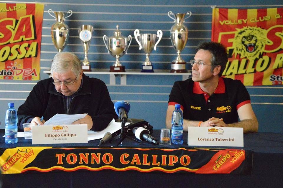 Volley, coach Tubertini lascia la Tonno Callipo
