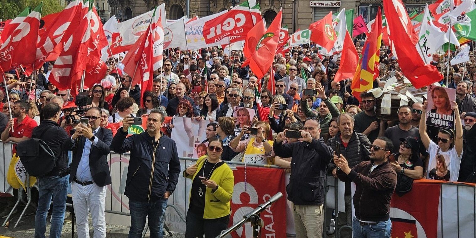 «Dopo la manifestazione di sabato a Catanzaro non bisogna fermarsi»