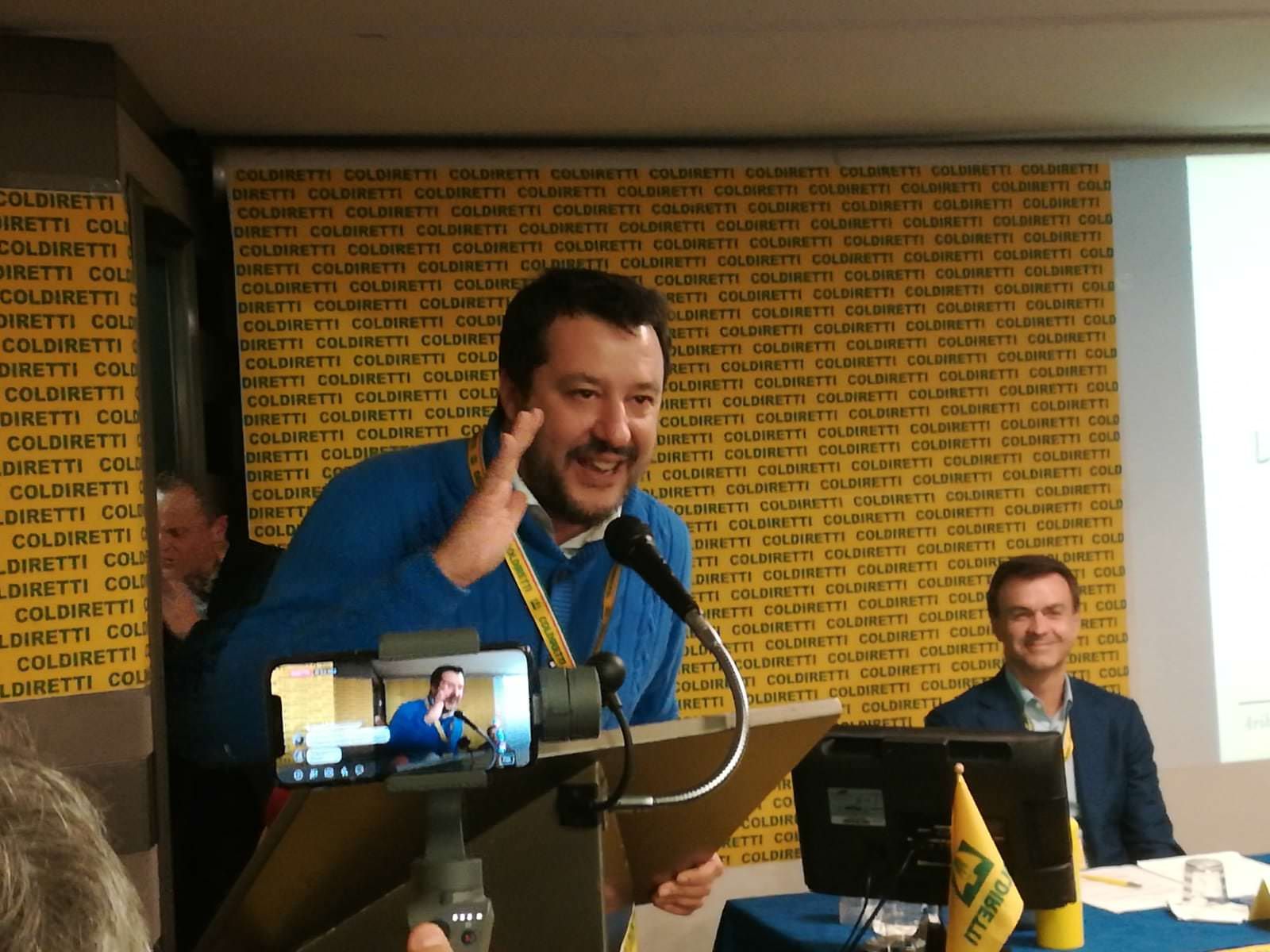 Salvini: «Oggi si inizia a parlare della giunta»