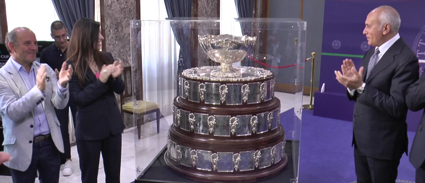 Il giorno della Coppa Davis a Cosenza. Caruso e Lappano: «Emozionati e orgogliosi» – VIDEO