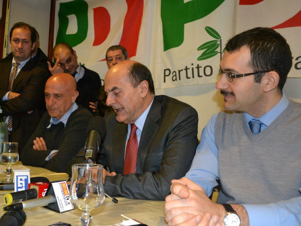 Bersani a Catanzaro: «La Calabria avrà un governo amico»