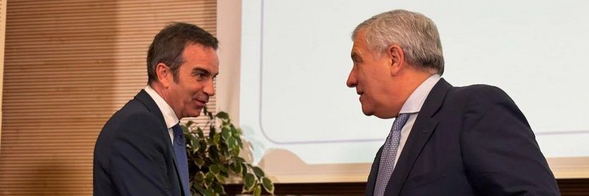 Tajani: «Occhiuto? Io non ho frizioni con nessuno»