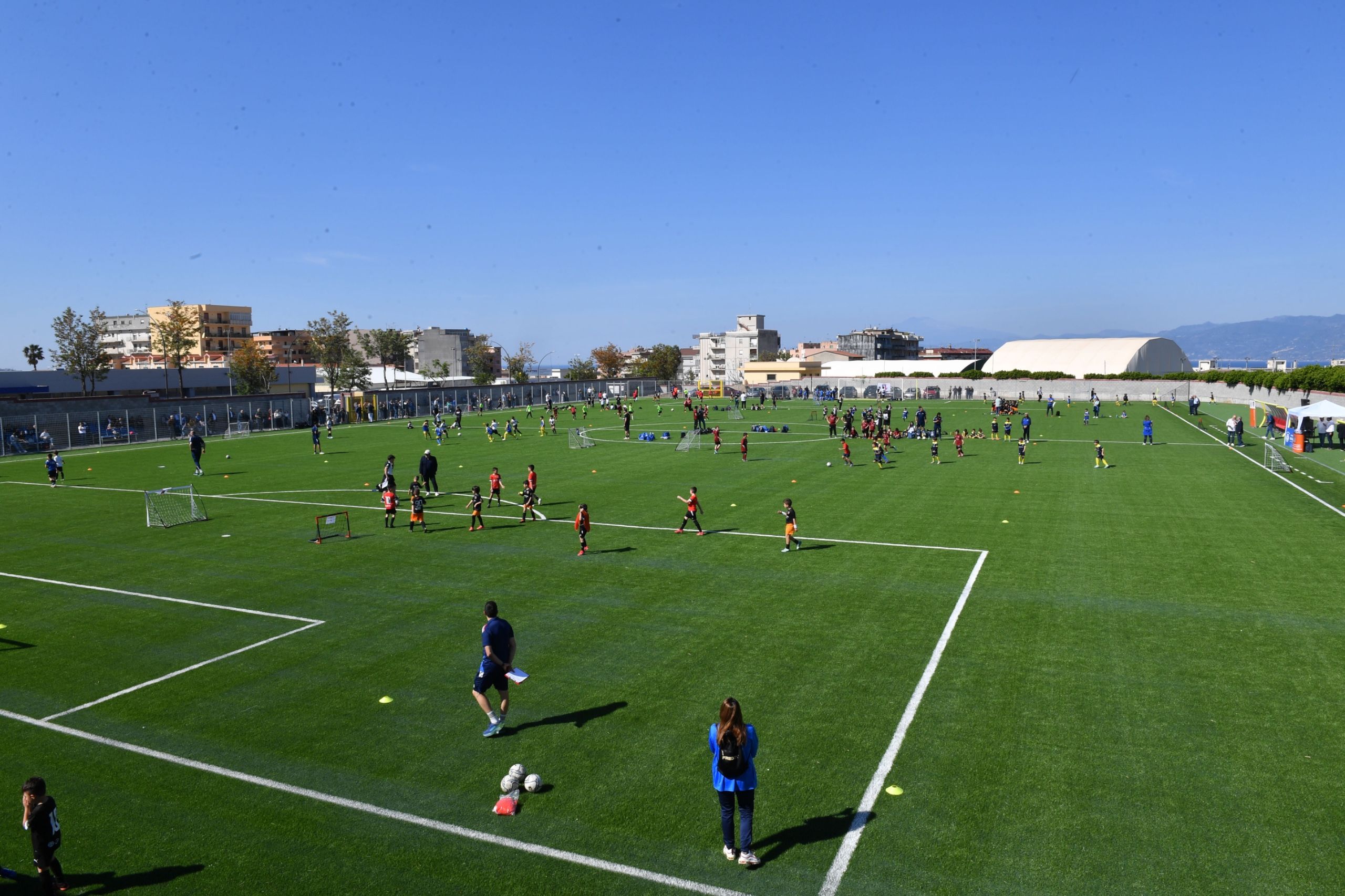 Reggio, inaugurato il nuovo Centro tecnico federale di Ciccarello