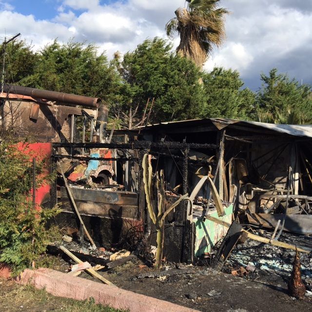In fiamme noto ristorante di Amantea