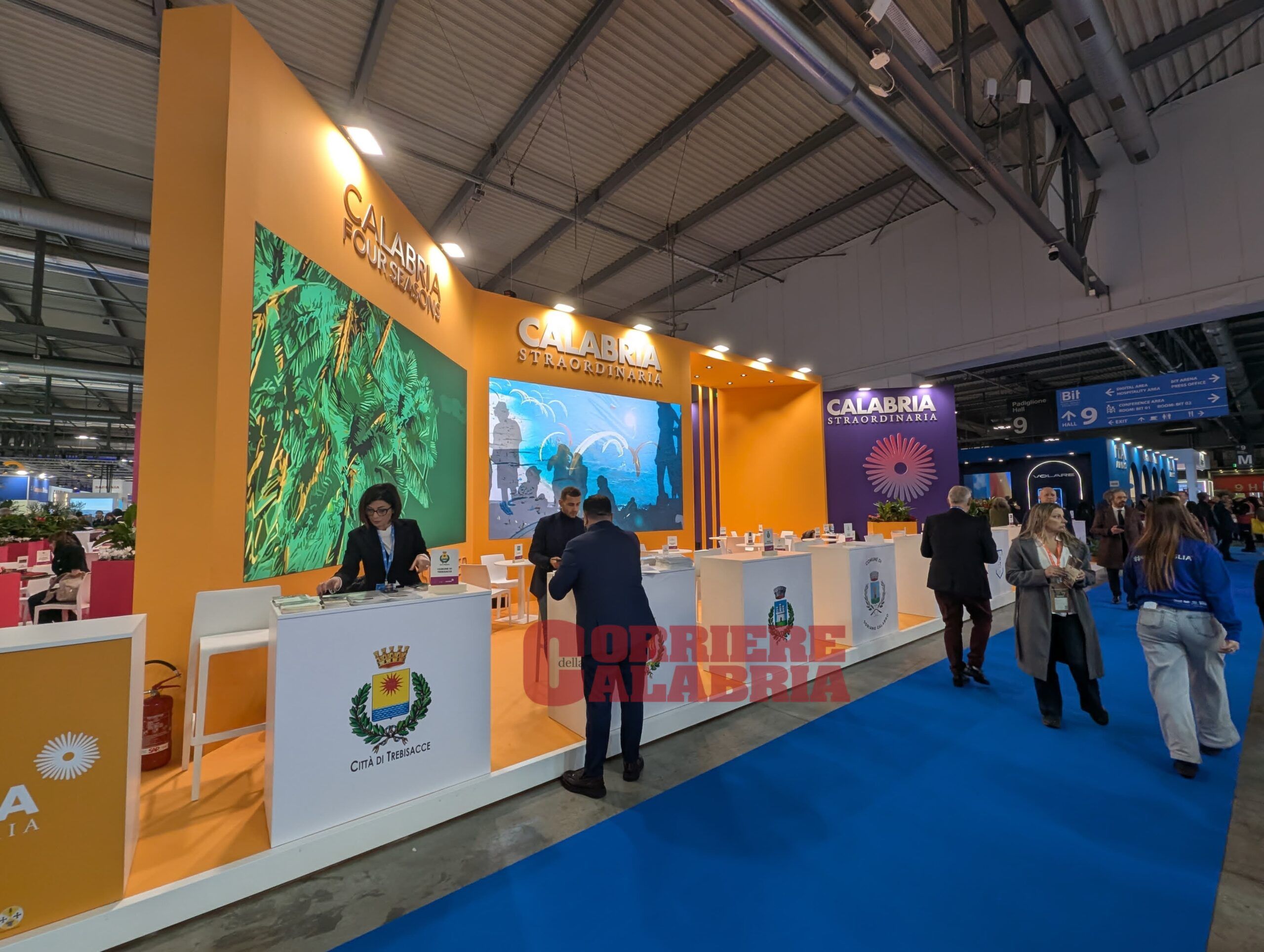 Al via la Bit 2025: ecco lo stand della Regione Calabria – FOTO