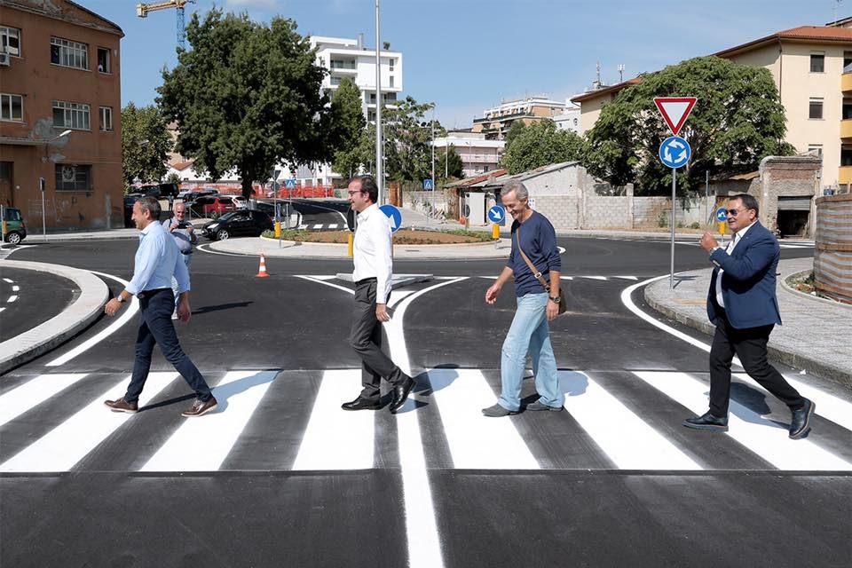 Cosenza, inaugurata la strada che collega Ponte di Calatrava e via Popilia