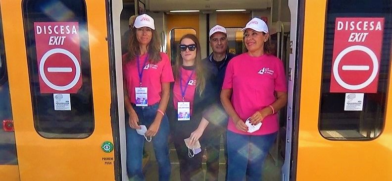 Tumore al seno, parte da Cosenza il “frecciarosa” della prevenzione – VIDEO