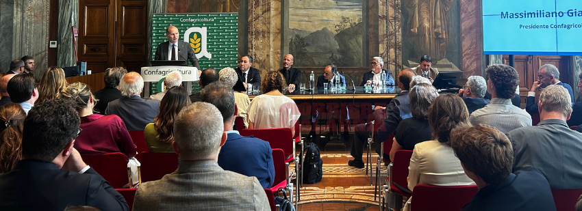 Confagricoltura, 81 miliardi di valore e 69 di export: l’agroalimentare italiano punta sulla nuova finanza – VIDEO