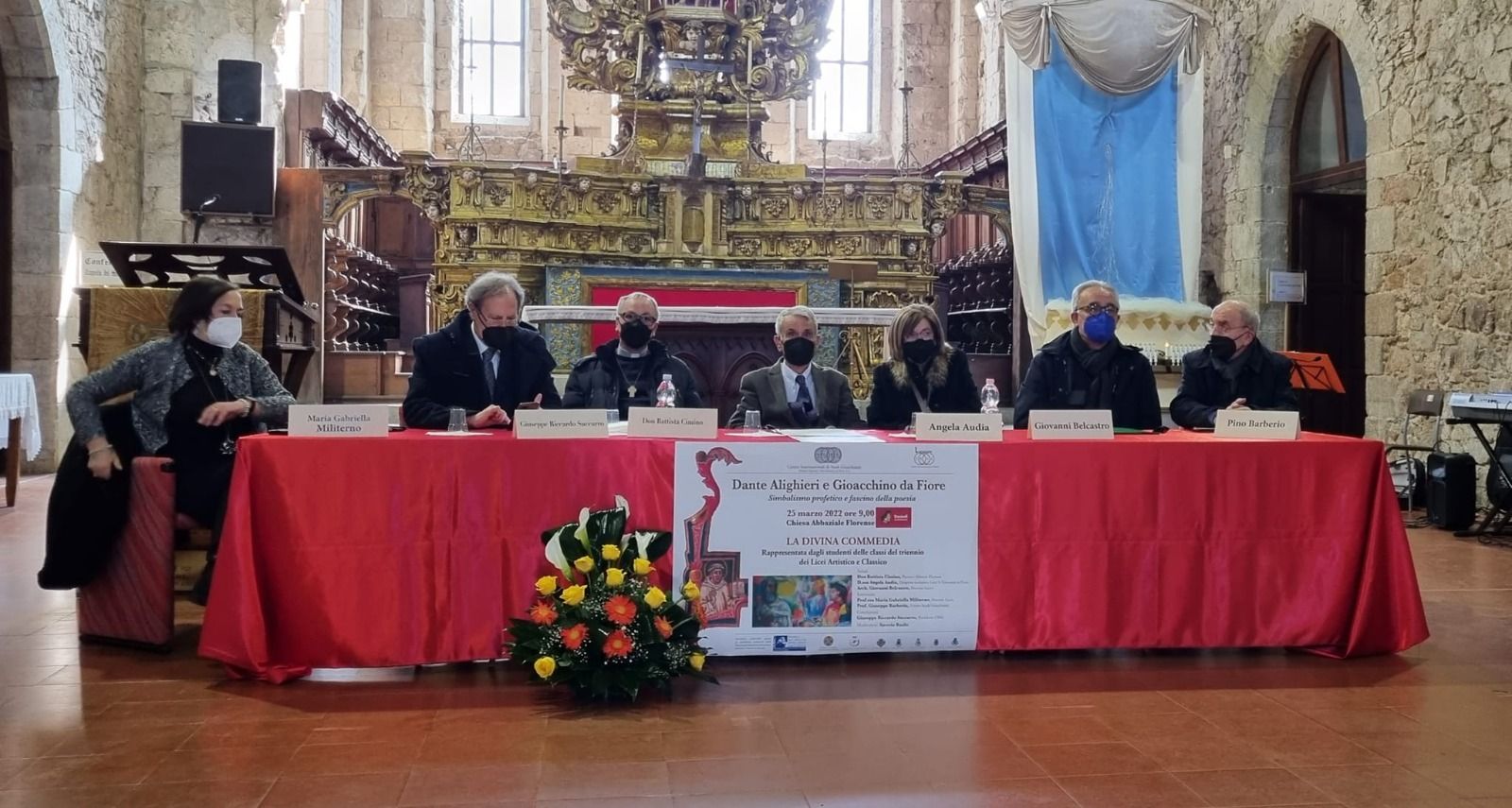 Celebrato in Dantedì dai licei e dal centro internazionale studi Gioachimiti