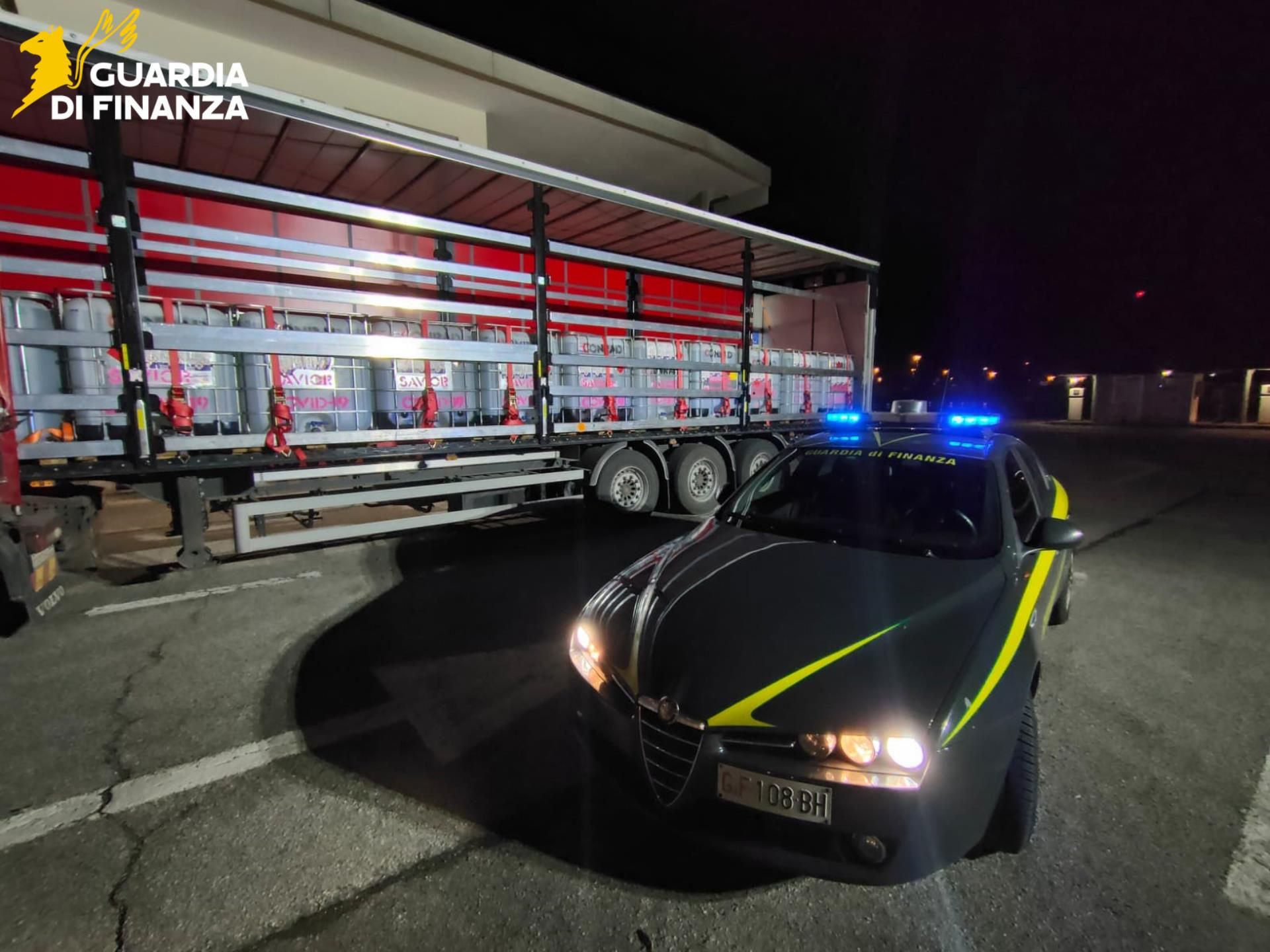 Alcol dalla Polonia alla Calabria: traffico illecito da 120 mila litri
