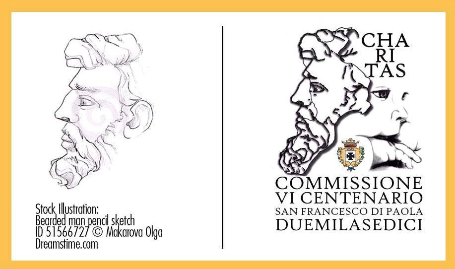 San Francesco da Paola e il logo “copia incolla”