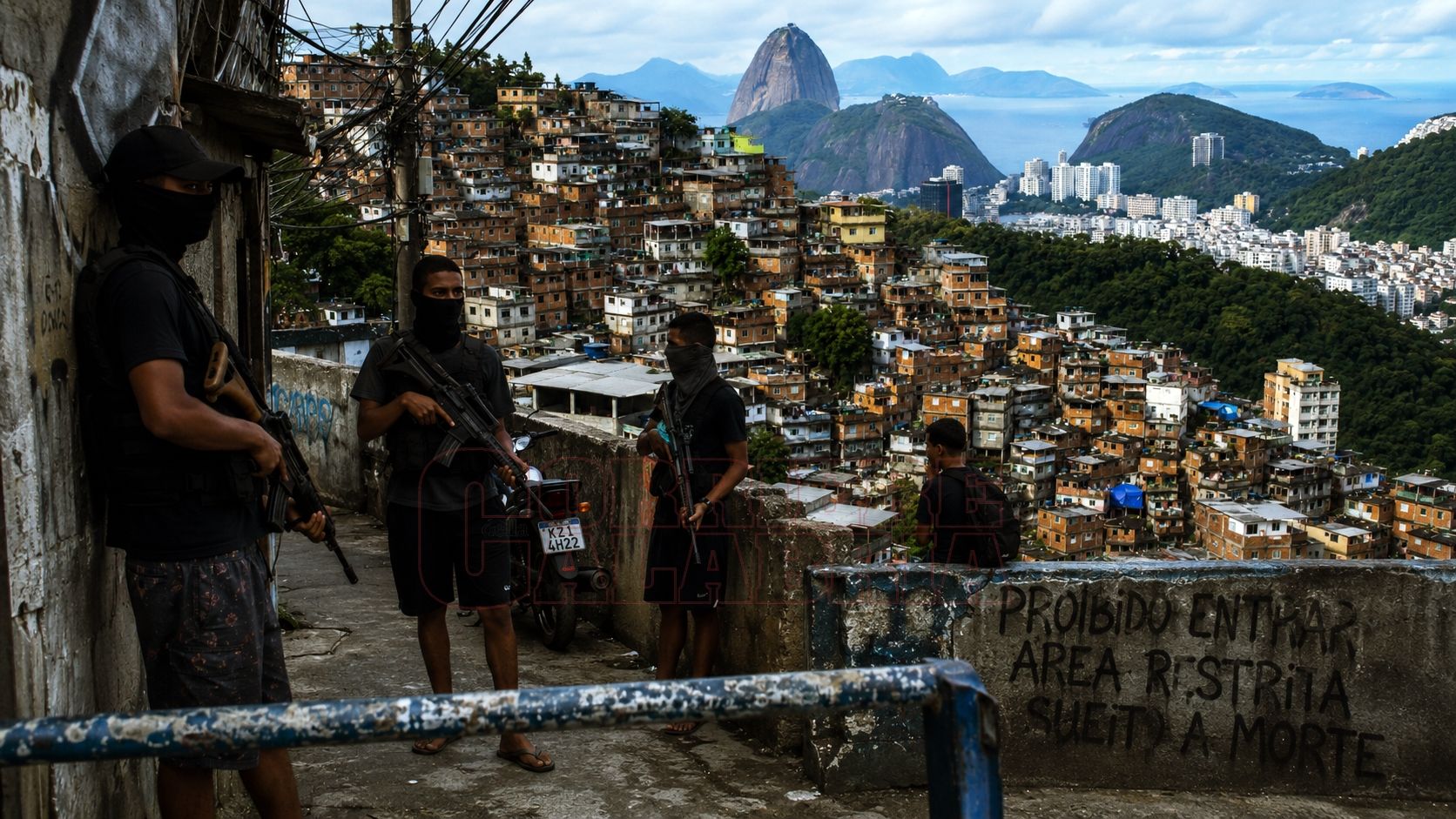 ’Ndrangheta e narcos, Pasquino nella favela di Rio tra fucili e uomini del Comando Vermelho. «La polizia non poteva oltrepassare il confine»