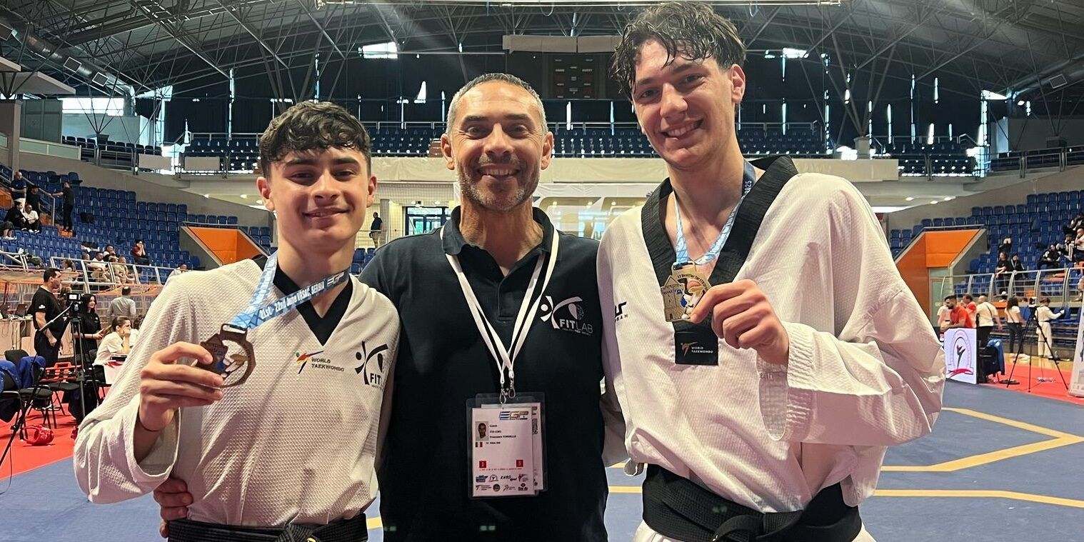 Taekwondo, altre due medaglie per la Calabria al torneo europeo di Vrsac