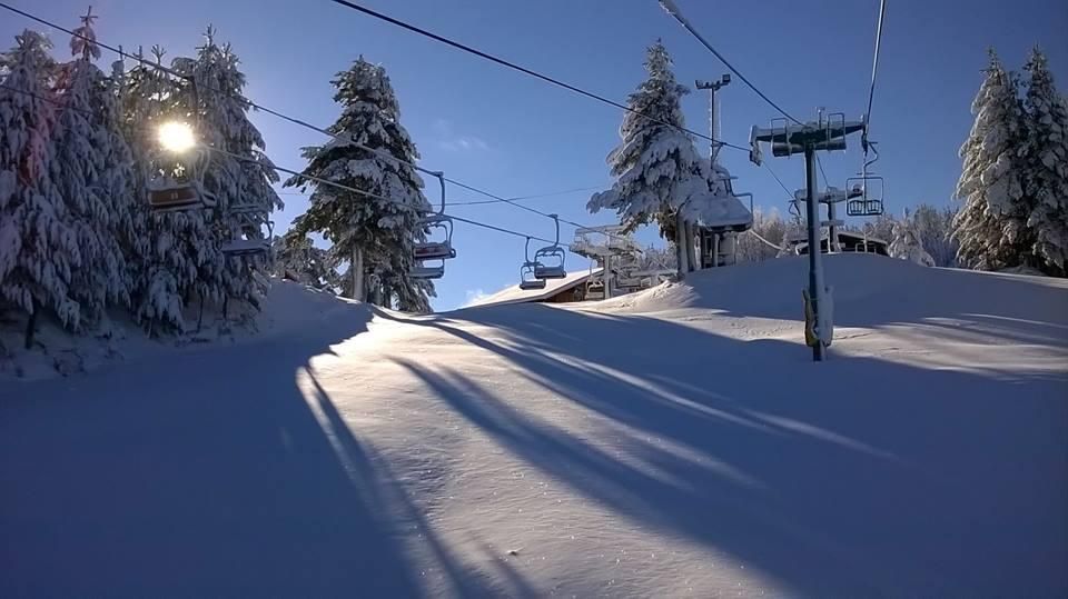 Abbondanti nevicate in Sila