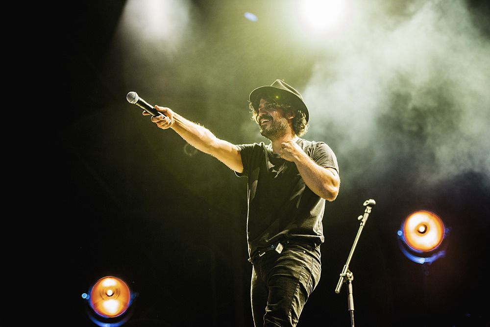 Mannarino sul palco della Summer Arena